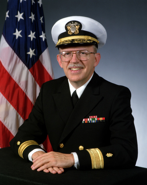 Rear Admiral (lower half) N.K. Dysart, USN NARA & DVIDS Public Domain