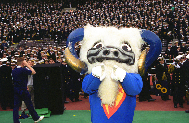 Screech, the mascot of the Washington Nationals baseball - NARA & DVIDS  Public Domain Archive Public Domain Search