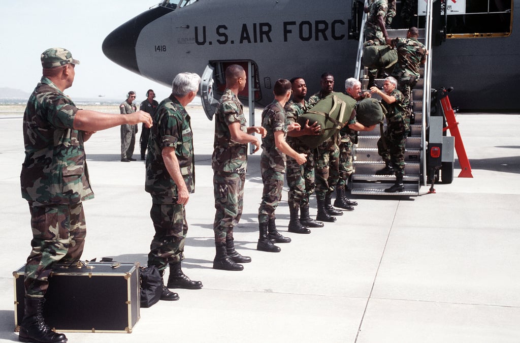 49 Luggage, Airfield Images: NARA & DVIDS Public Domain Archive Public ...