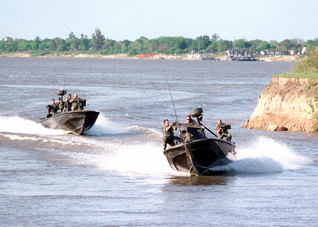 Two Patrol Boat Light (PBL)S From Special Boat Unit (SBU-26) Panama ...