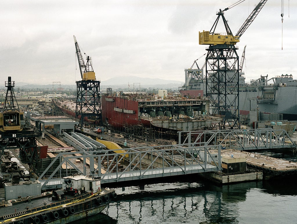 Port Quarter View Of The Military Sealift Command Mcs Vehicle Transport Ship Usns Watson T 5456