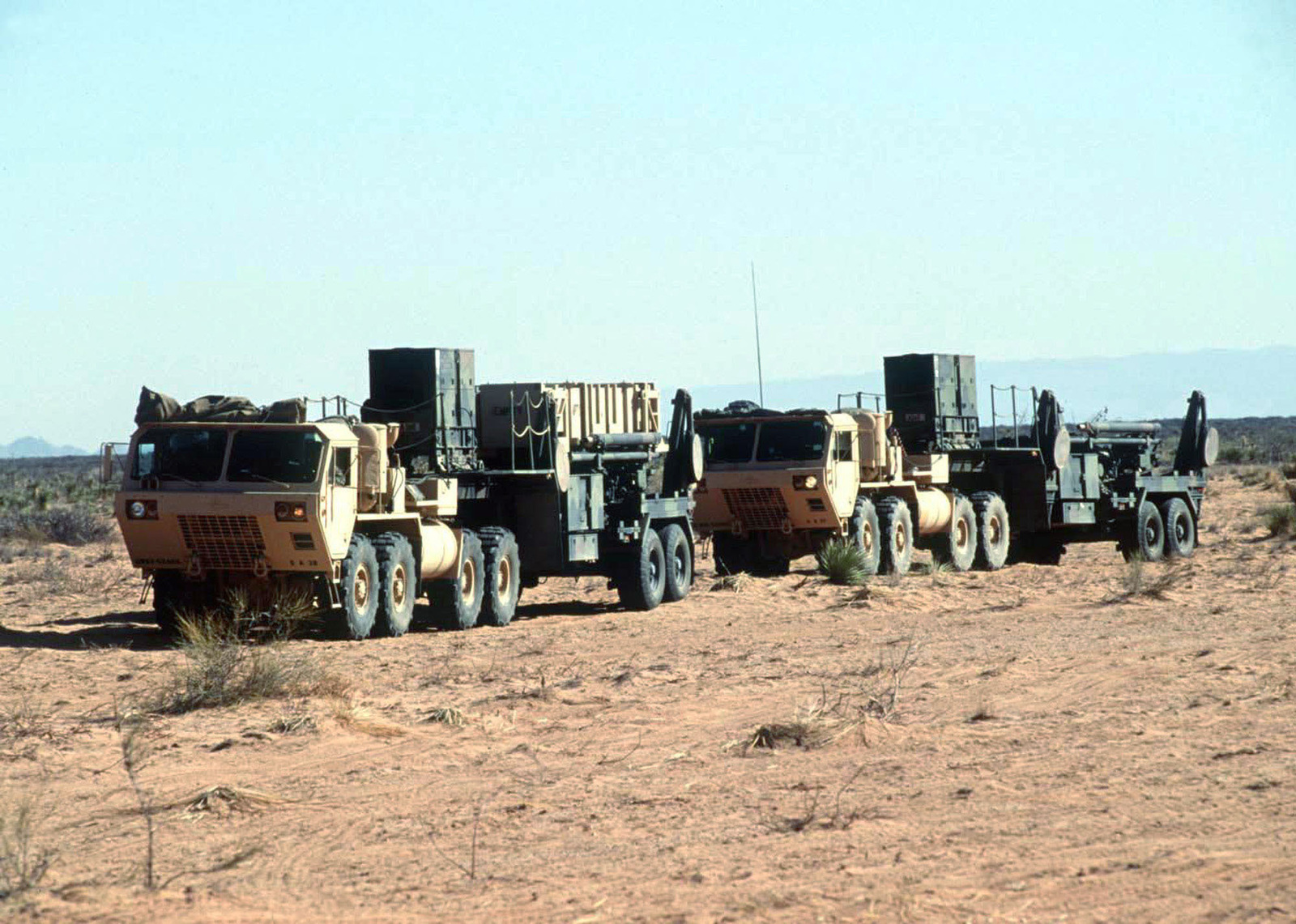 Members Of Alpha 5 52 Air Defense Artillery Brigade Fort Bliss Texas Drive Their Patriot Missile