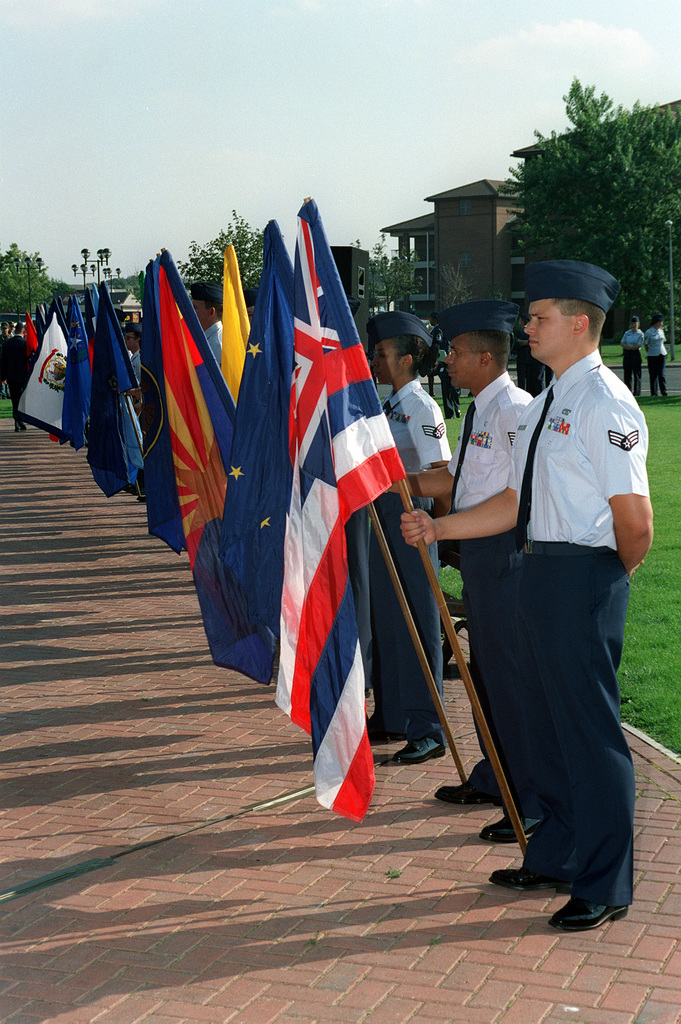 Liberty Wing Airmen present flags, honored by NFL > Royal Air Force  Lakenheath > Article Display