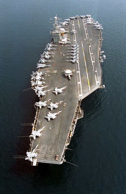 The nuclear powered aircraft carrier USS NIMITZ (CVN 68) is now ...