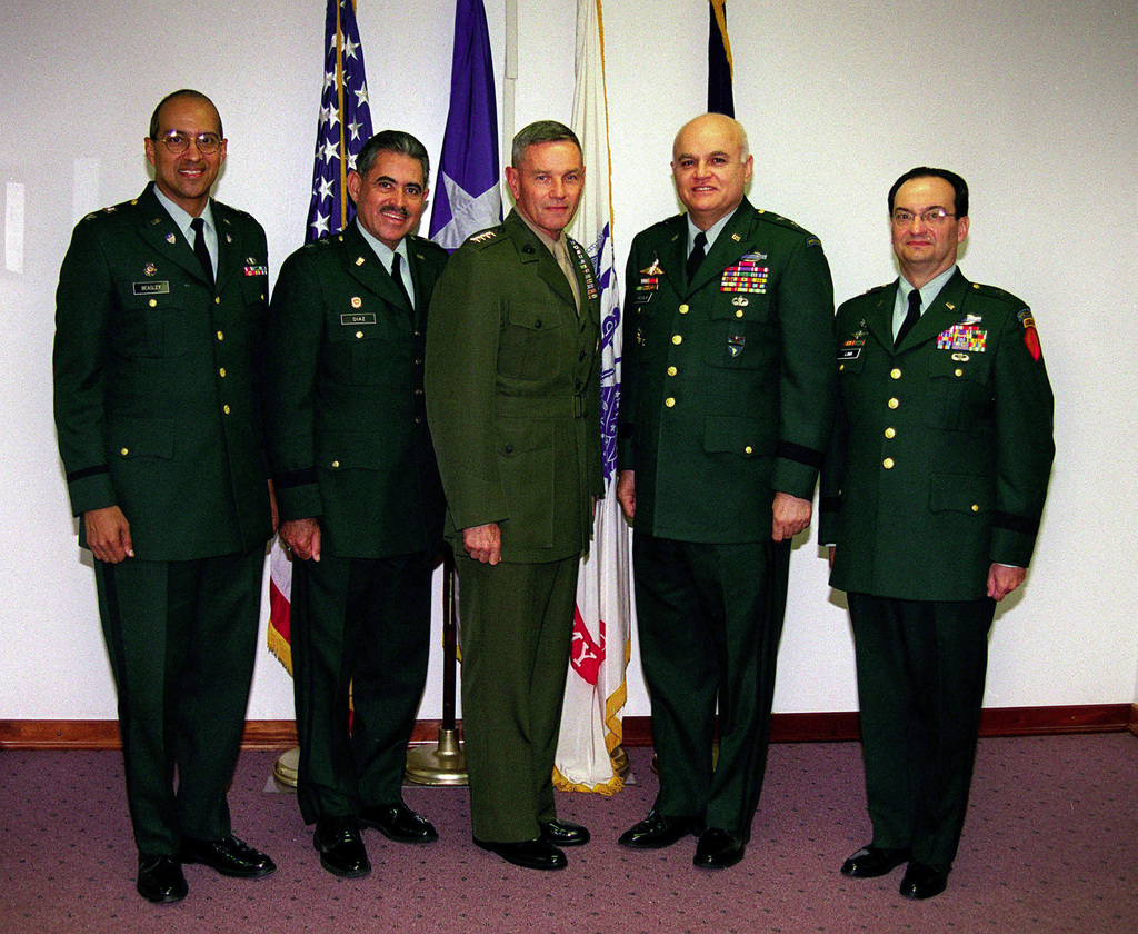 GEN Charles I. WIlhelm CINC SOUTHCOM meets with the Honorable