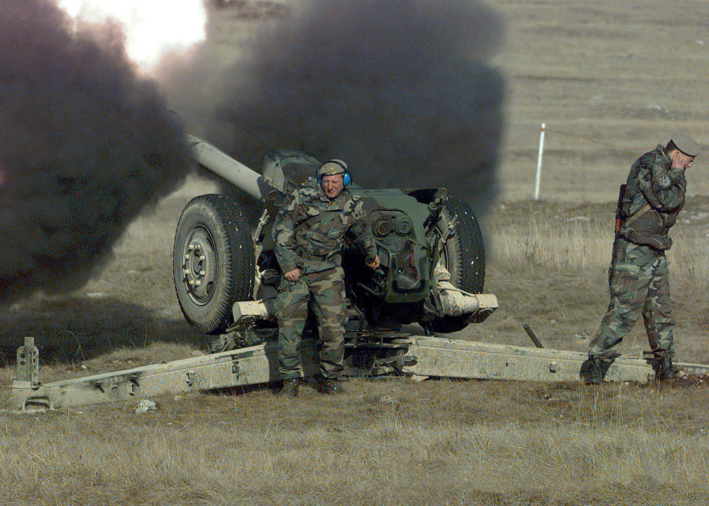 A Member Of The Croatian Defense Council Hvo Army Nd Guard Brigade