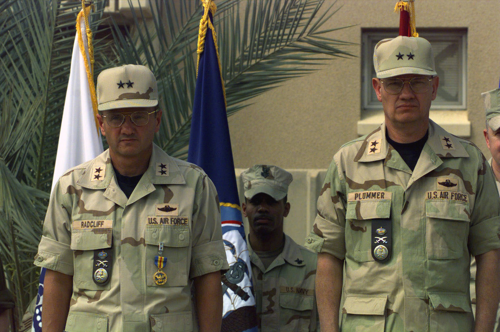 US Air Force (USAF) Major General (MGEN) Roger R. Radcliff, Commander ...