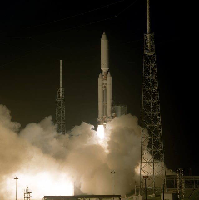 A Lockheed Martin Titan IV B-25 Launch Vehicle Is Launched Successfully ...