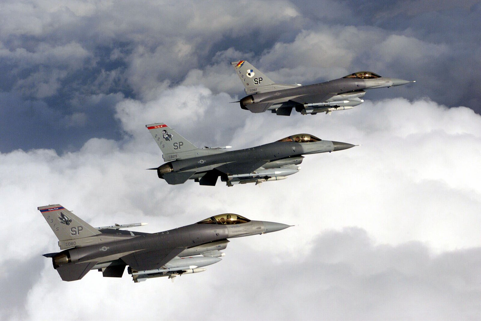 Air Force F 16 Squadrons