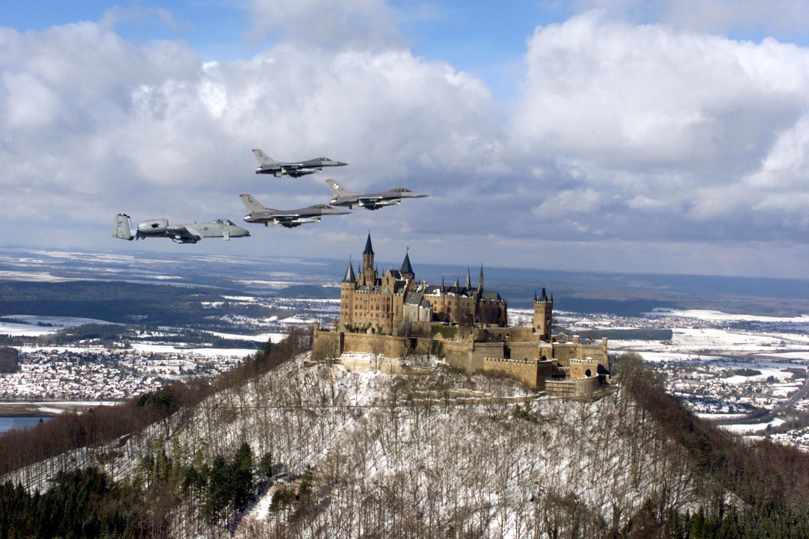 The US Air Force Flagships Of The 52d Fighter Wing Spangdahlem Air 