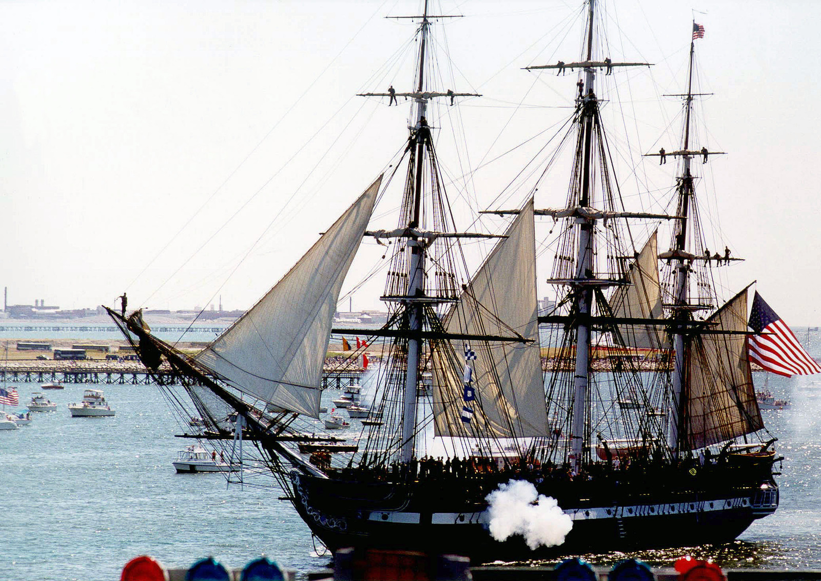 The Uss Constitution Old Ironsides The Navy S Oldest Commissioned Warship Afloat Leads The