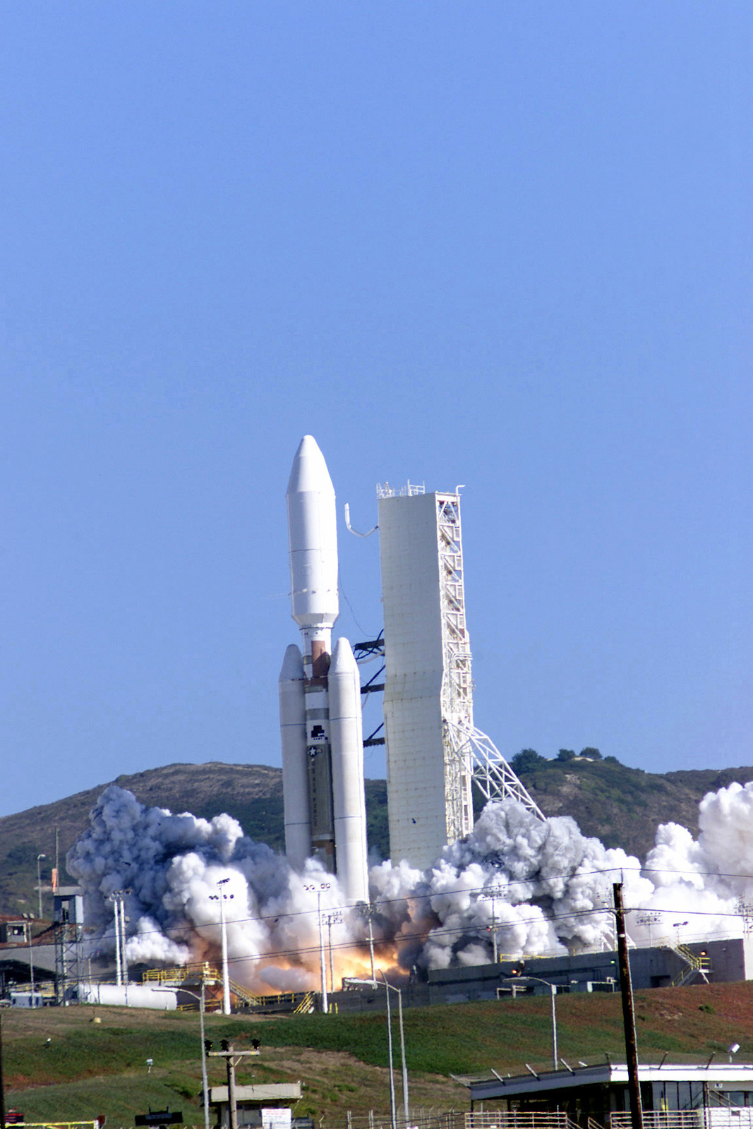 Team Vandenberg launched a Titan IVB rocket from Space Launch Complex