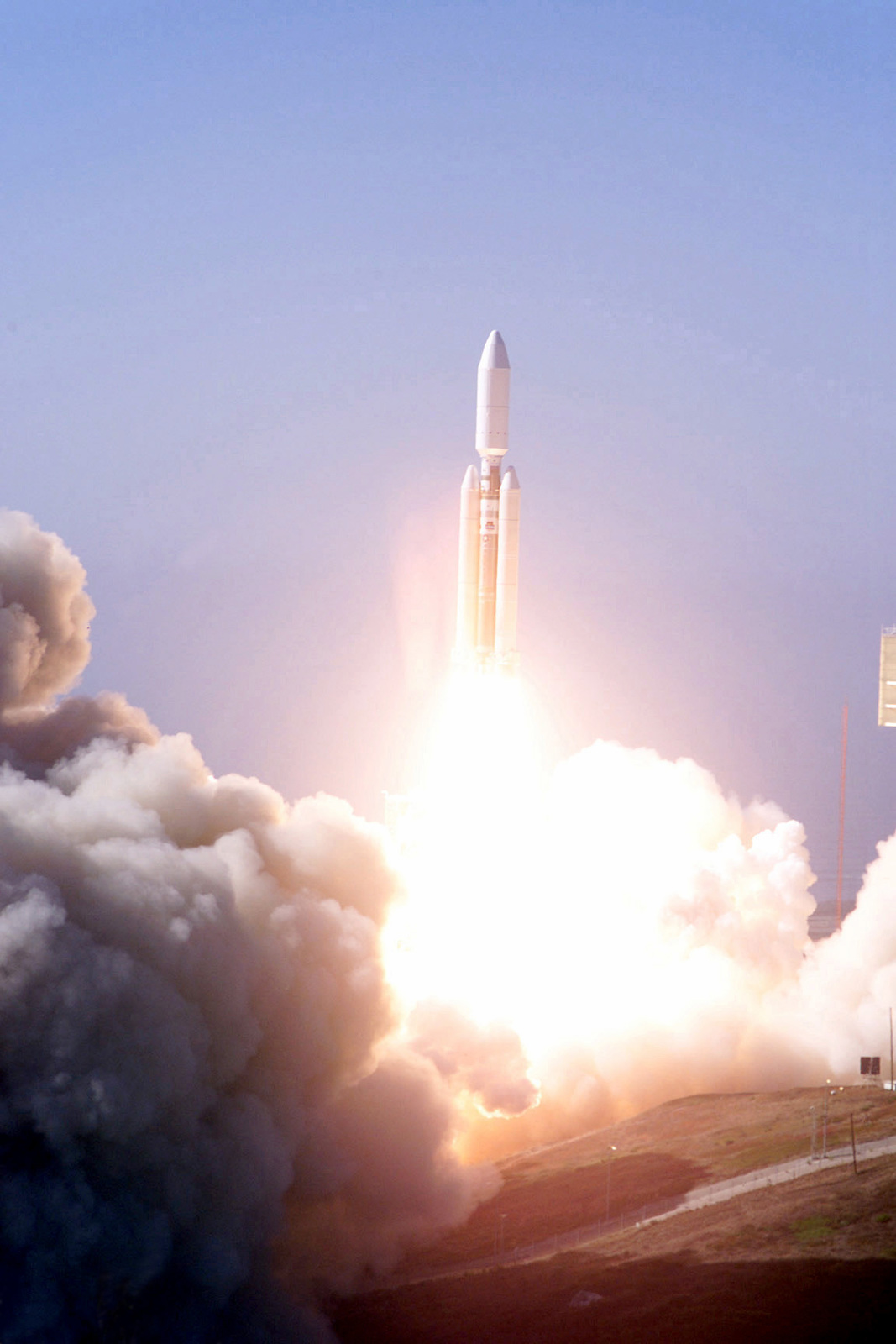 Team Vandenberg launched a Titan IVB rocket from Space Launch Complex