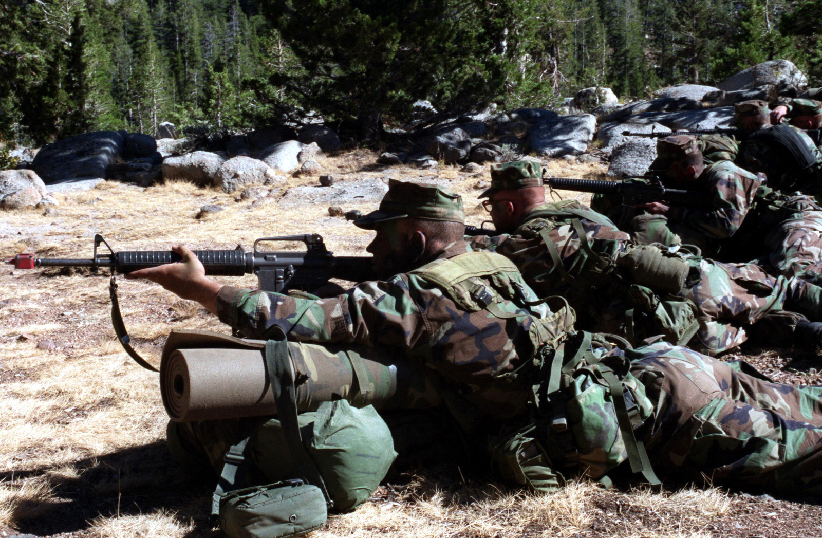 Marines with m16a2