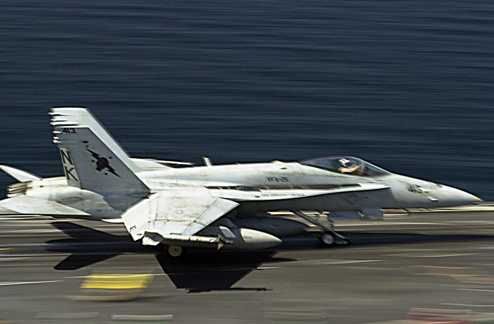 An F/A-18 