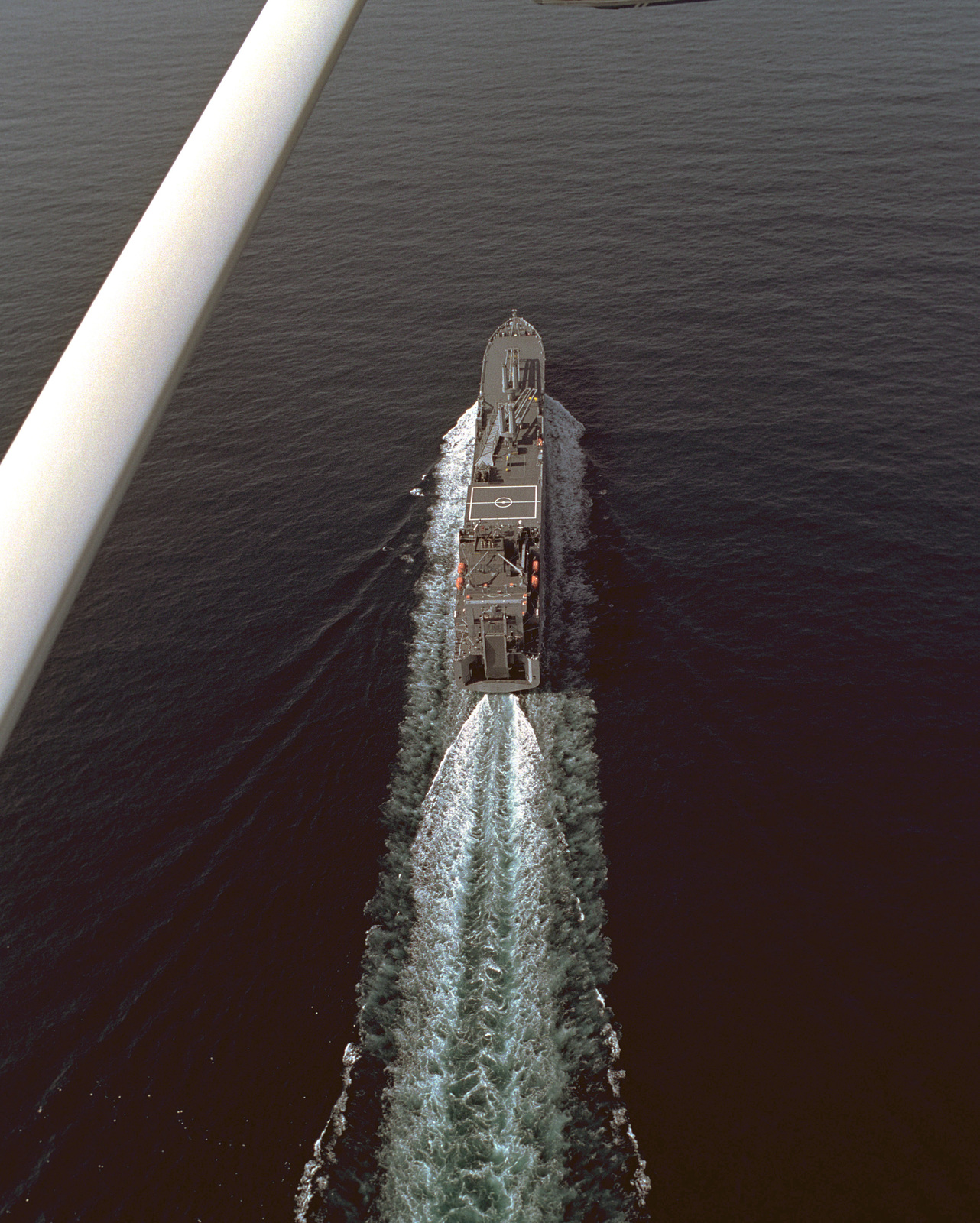 High Oblique Stern View Of The Military Sealift Command (MSC) Strategic ...