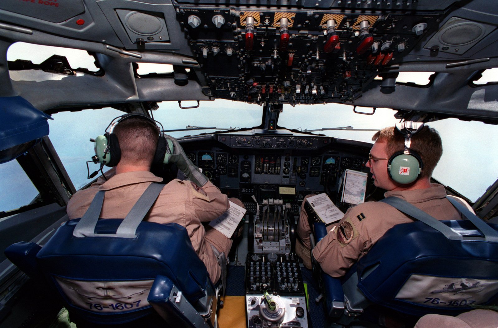 Us Air Force Major Brad Bredenkamp And Us Air Force Captain Dan Mattman 962nd Airborne Air