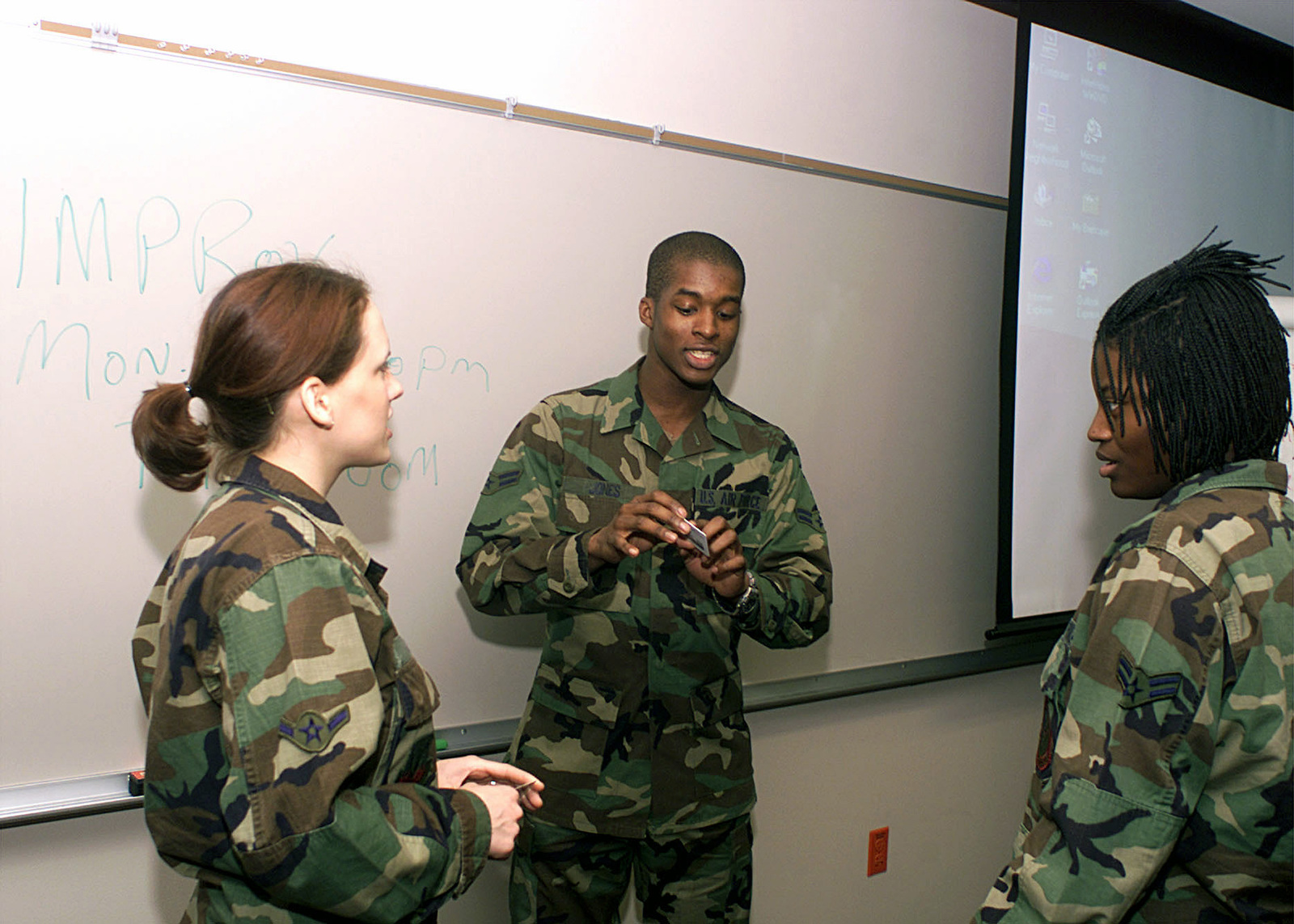 AIRMAN (AMN), Amanda Vega (left), AIRMAN First Class (A1C), Ansel Jones ...