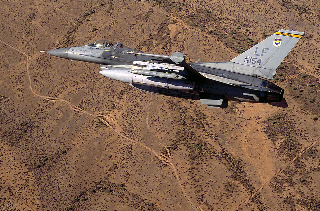  F-16 Fighting Falcons at Luke AFB