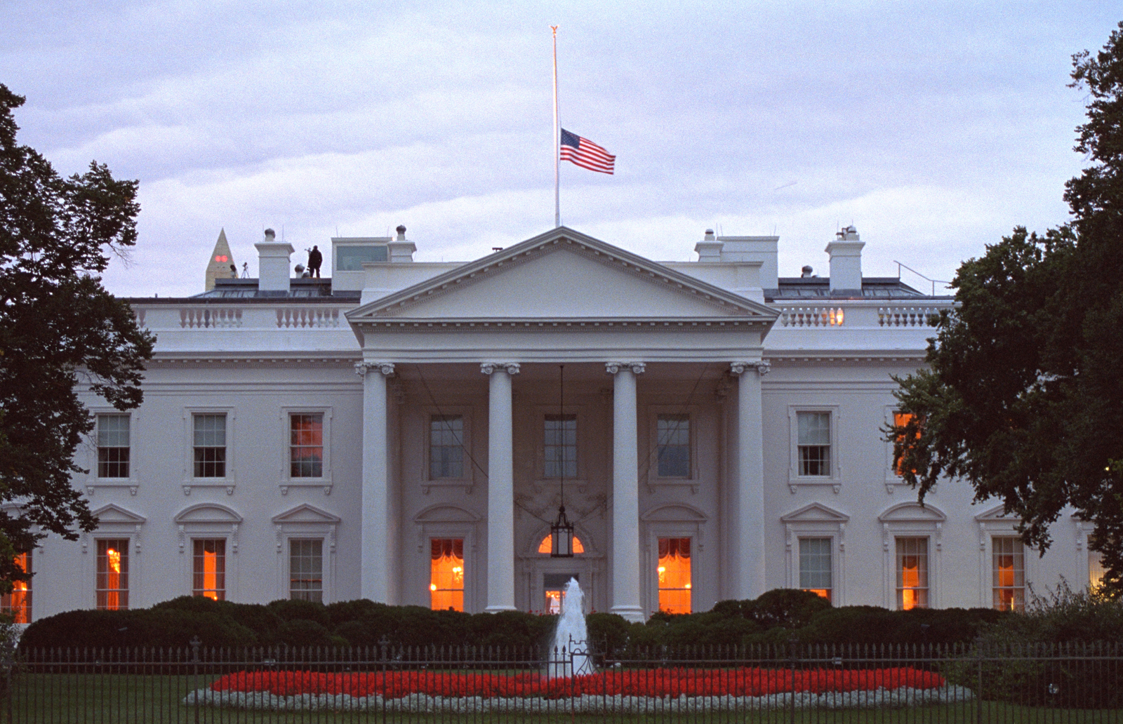911: White House Grounds - U.S. National Archives Public Domain Image