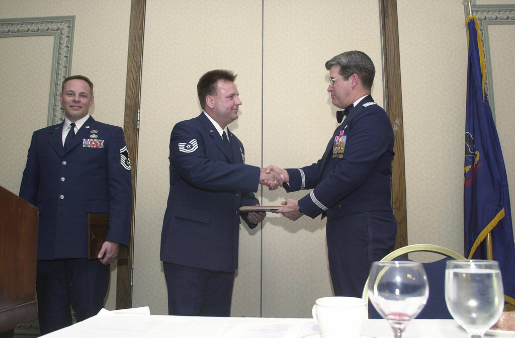 At The 193rd's Dining Out, Technical Sergeant James Filbert, USAF, Of ...