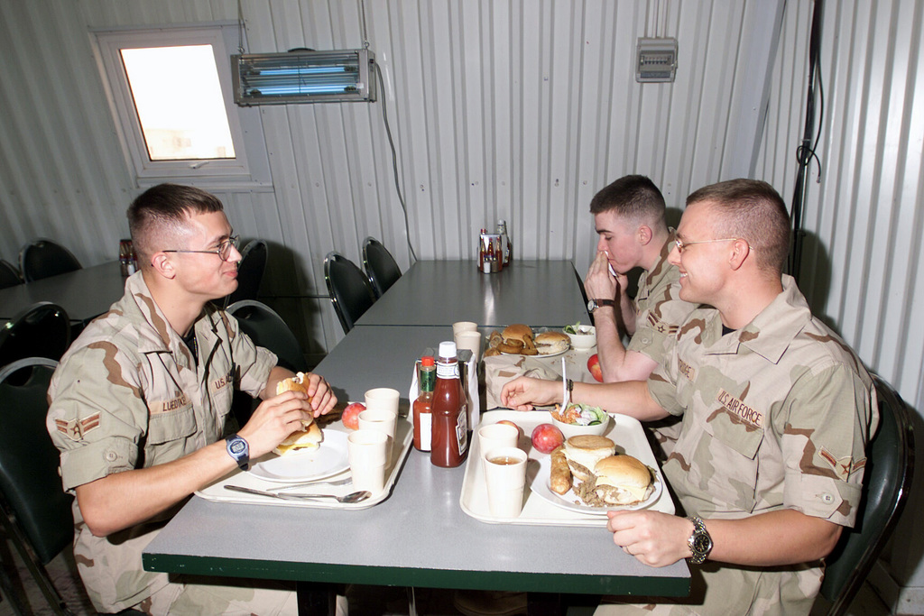 AIRMAN First Class (A1C) Matthew Luedtke, left, AIRMAN (AMN) Shaun ...