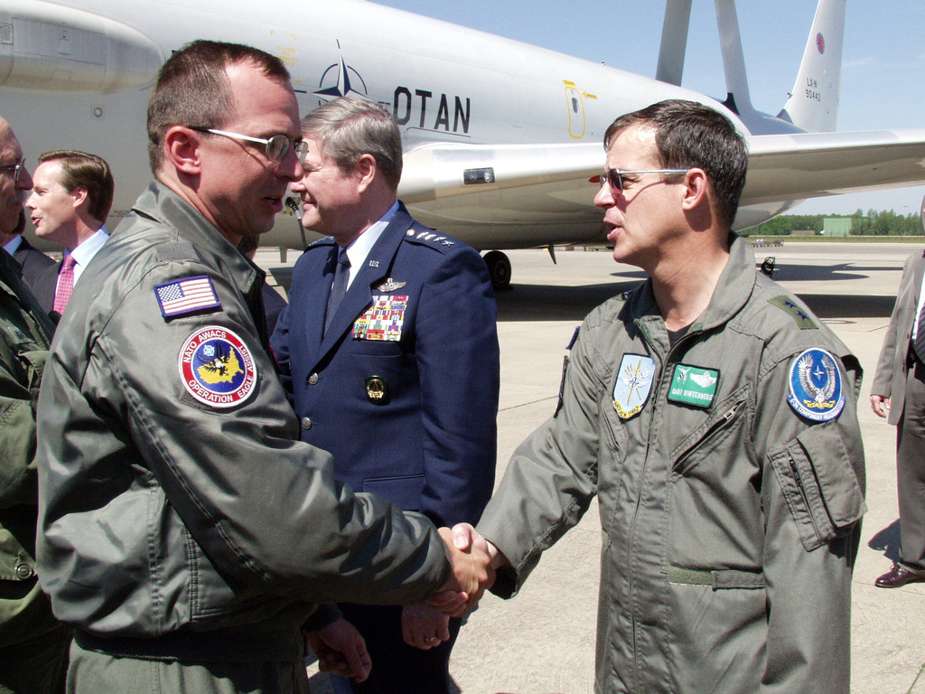 US Air Force USAF STAFF Sergeant SSGT Brad Walker foreground