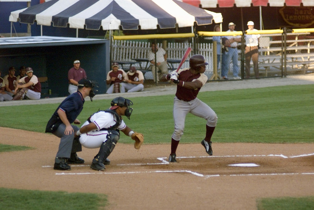 Atlanta Braves mascot, Homer, walks onto the field - NARA & DVIDS Public  Domain Archive Public Domain Search