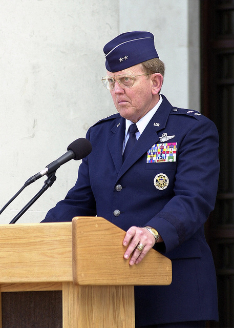 US Air Force (USAF) Major General (MGEN) Kenneth W. Hess, Commander ...