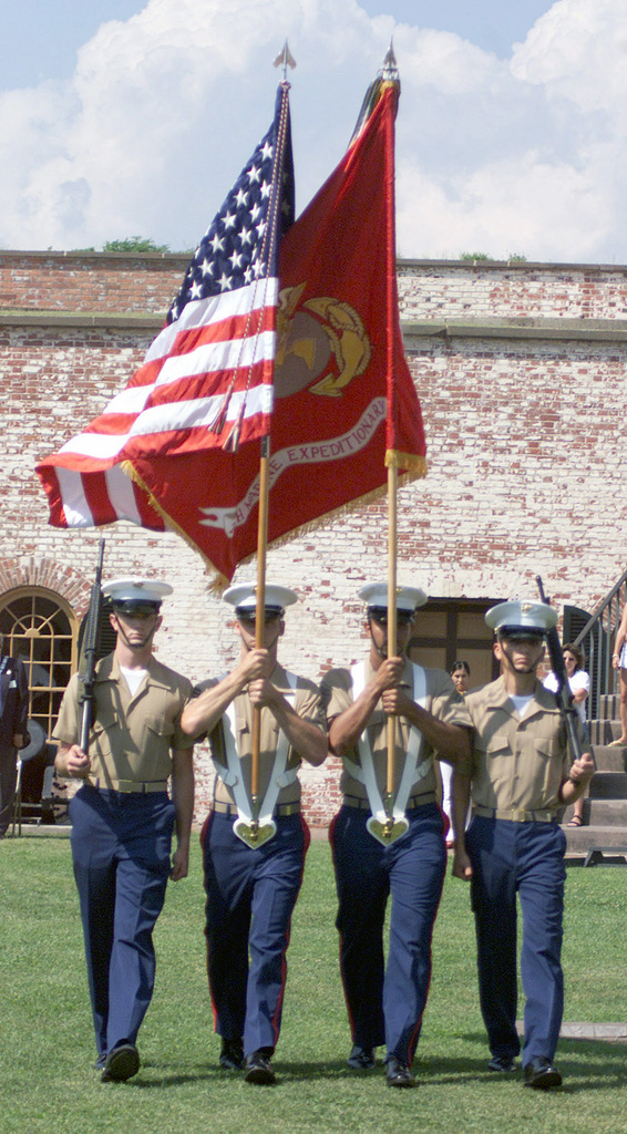 United States Marine Corps Color Guard - Wikipedia