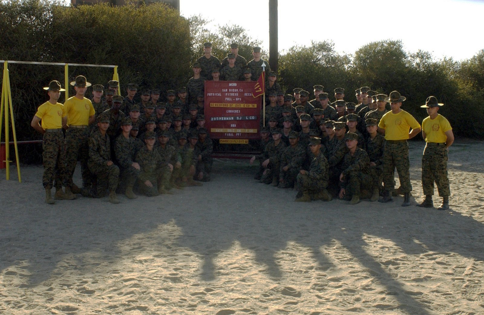 Marine Corps Recruit Depot Mcrd San Diego 1st Battalion E Company Poses For Ce2c02 1600 