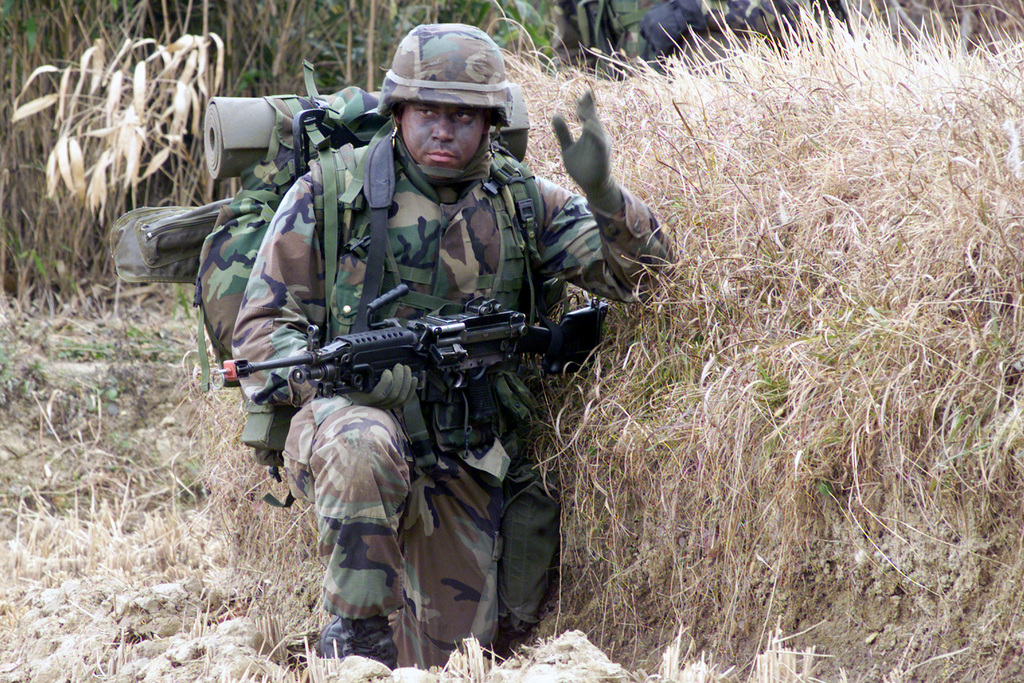 US Marine Corps (USMC) Lance Corporal (LCPL) Oscar Torres, 2nd ...