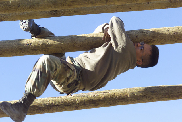 US Marine Corps (USMC) Private First Class (PFC) Lelis Kesoli, Marine ...