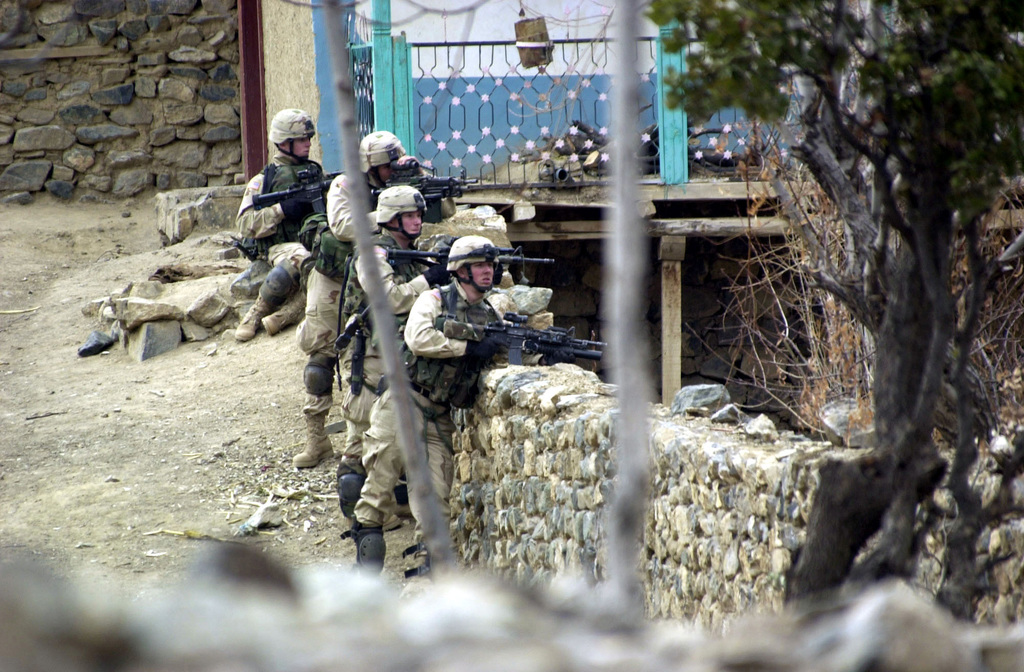 Special Forces Group (SFG) soldiers with 