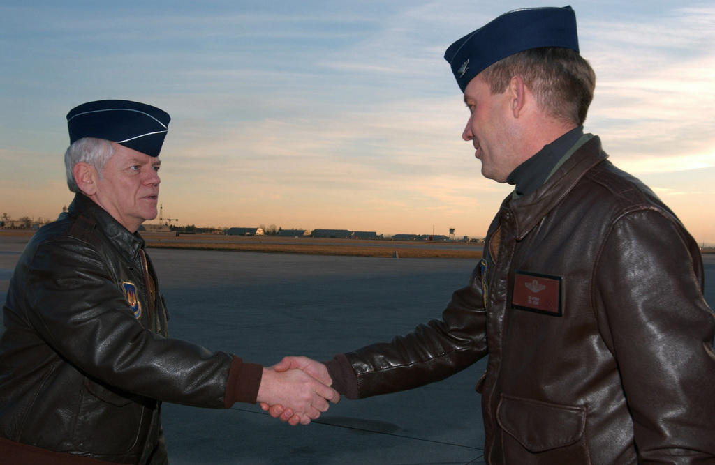 As the day ends and his orientation briefing of Aviano Air Base (AB