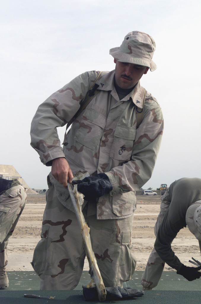 A Marine wearing camouflage face paint participates in Exercise SOLID  SHIELD '83, on the side of the aggressors - PICRYL - Public Domain Media  Search Engine Public Domain Search