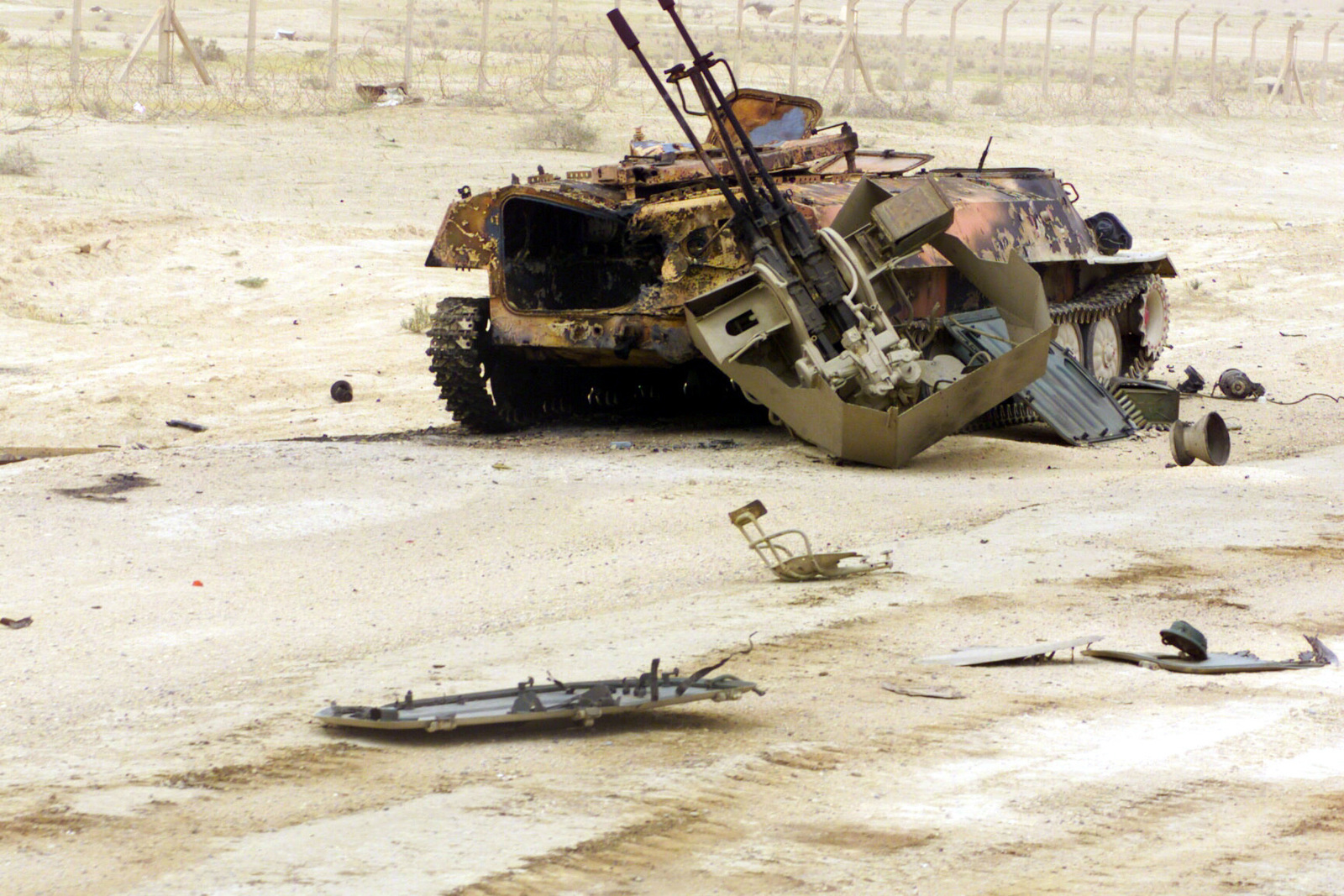 first tank battle in iraq