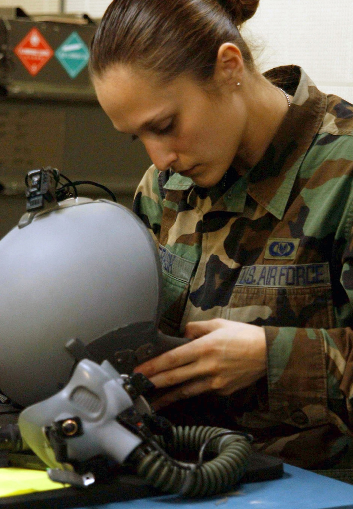 STAFF Sergeant Suzanne Trask with the 1ST Special Operation