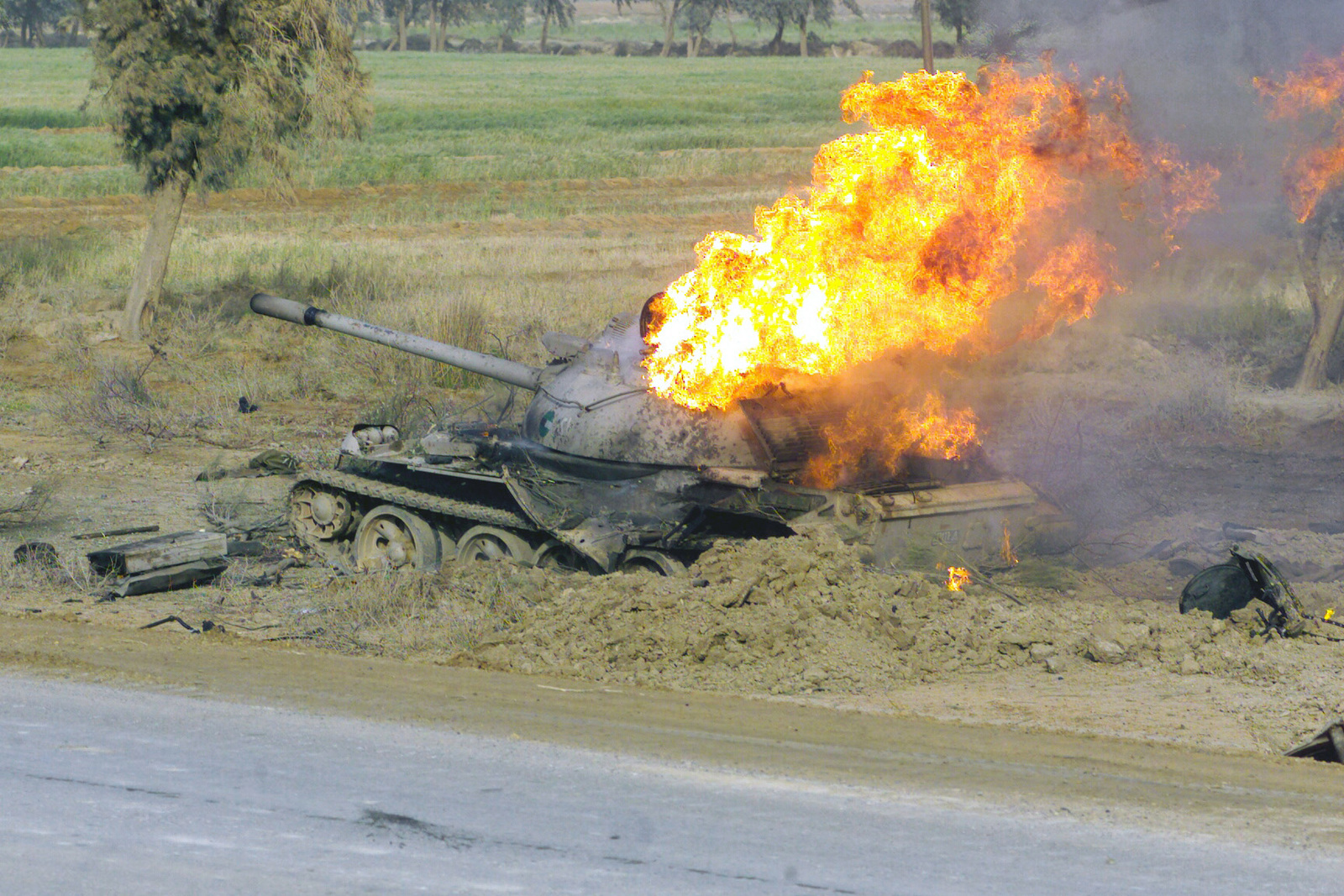 iraq war tank battles