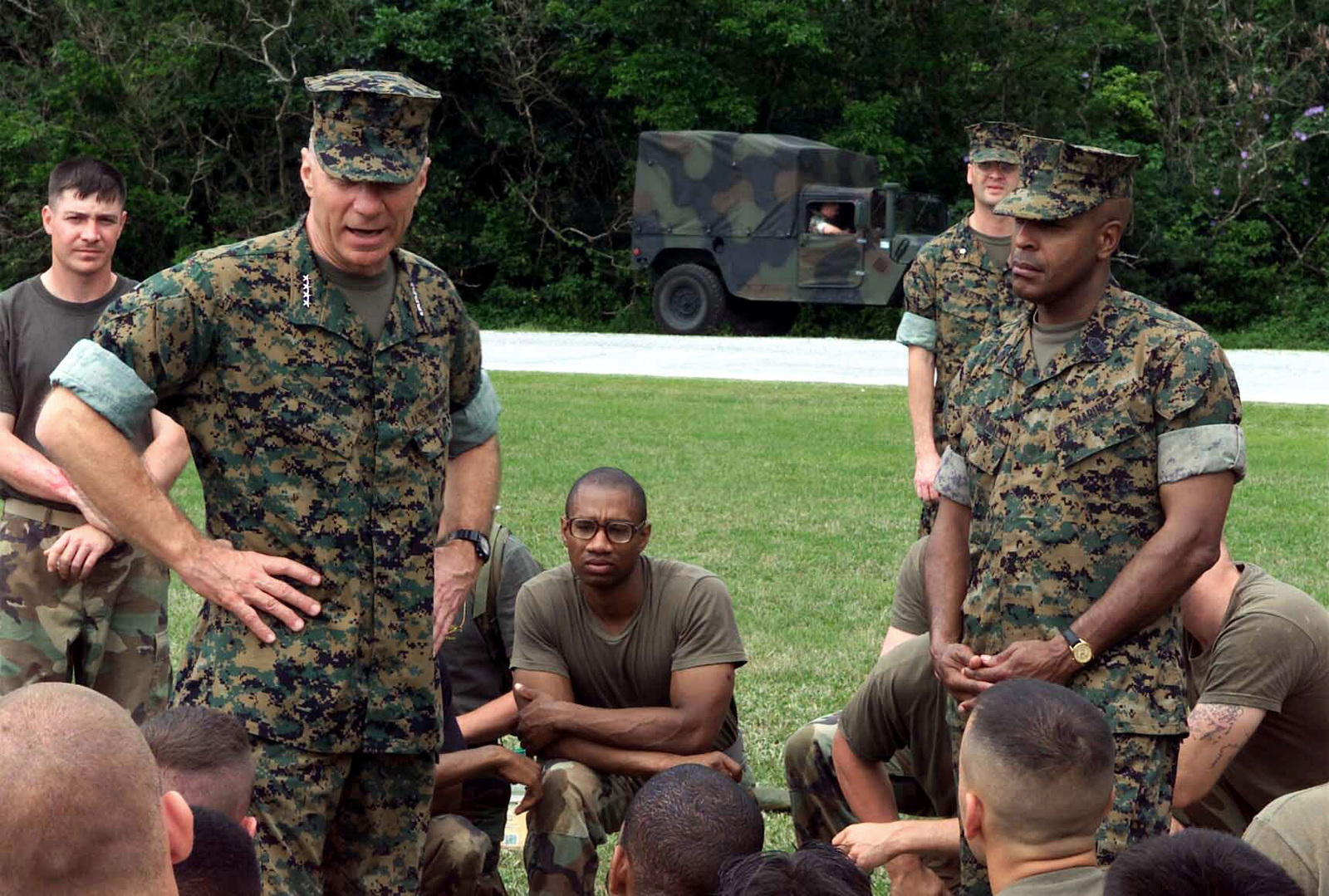 US Marines Corps (USMC) General (GEN) Michael W. Hagee, Commandant of