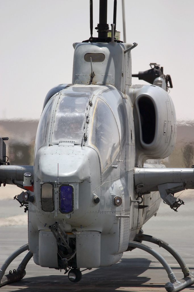 A Us Marine Corps Usmc Ah 1w Super Cobra Helicopter Assigned To