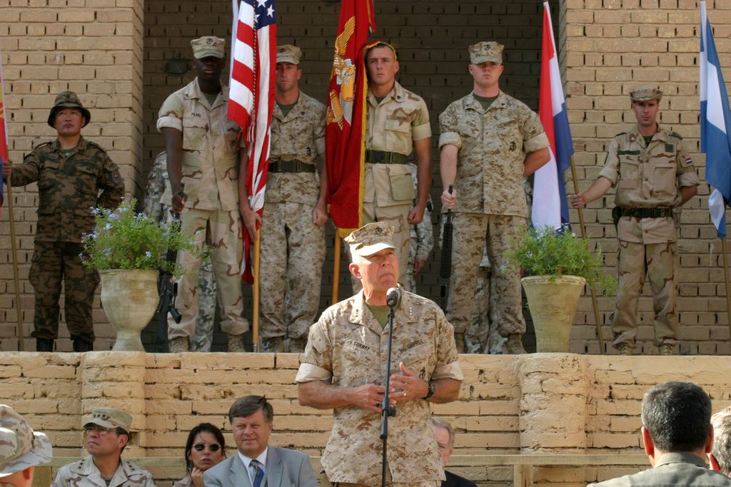 US Marine Corps (USMC) Lieutenant General (LGEN) James T. Conway ...