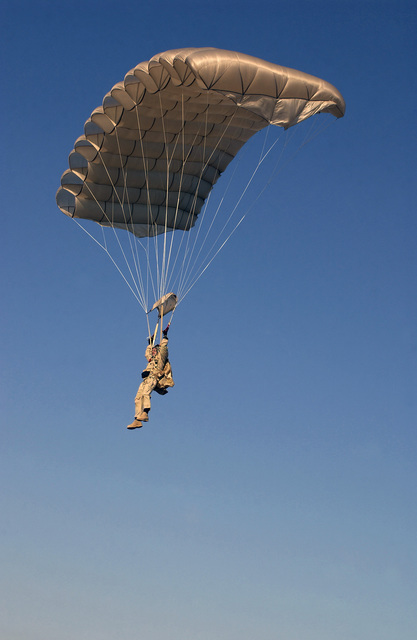 US Air Force (USAF) MASTER Sergeant (MSGT) Jeff Baker, with the 101st ...