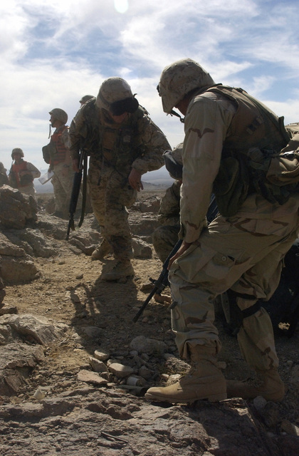 US Marine Corps (USMC) Platoon Commanders for the 3rd Battalion, 4th ...