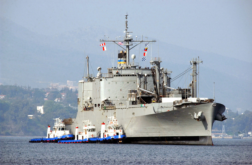 The Military Sealift Command (MSC) Kilauea Class Ammunition Ship