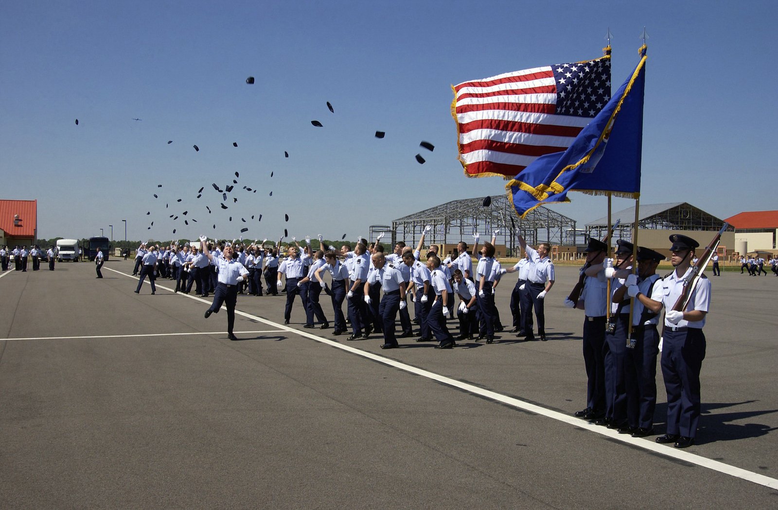 Us Air Force Usaf Basic Officer Training Bot Class 04 04 Celebrates