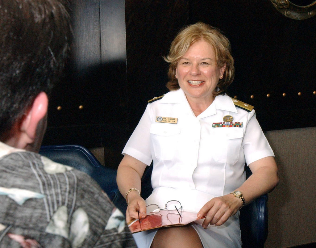 US Navy (USN) Rear Admiral (RDML) Nancy J. Lescavage, Navy Nurse