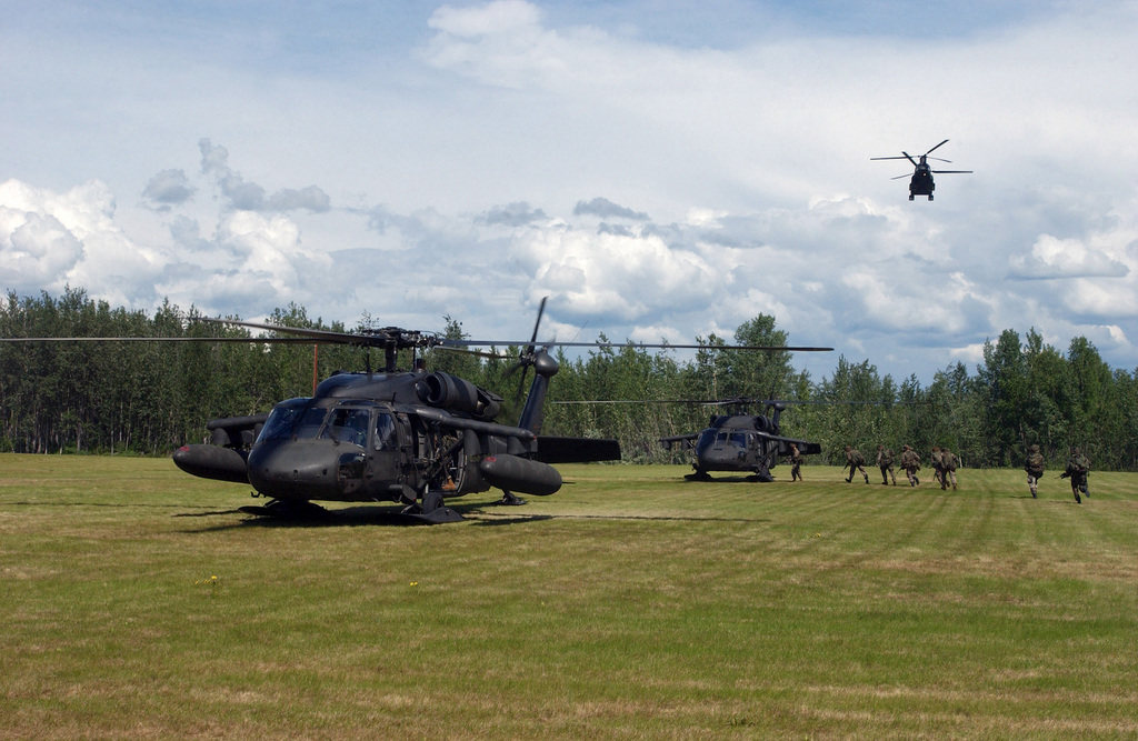 US Marine Corps (USMC) Marines from Marine Security Elemt (MSE), India ...