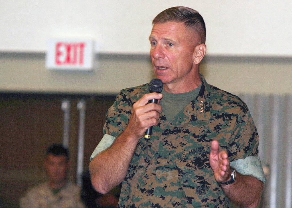 US Marine Corps (USMC) General (GEN) Michael W. Hagee, Commandant of ...