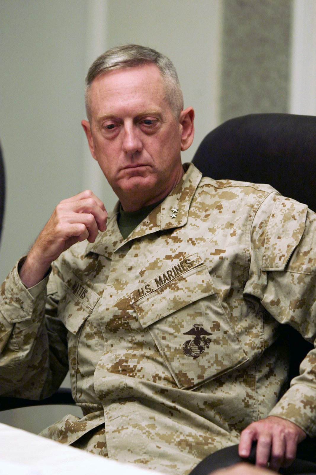 Us Marine Corps Usmc Major General Mgen James N Mattis Commanding